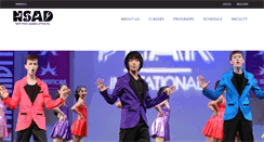Desktop Screenshot of nsad.ca